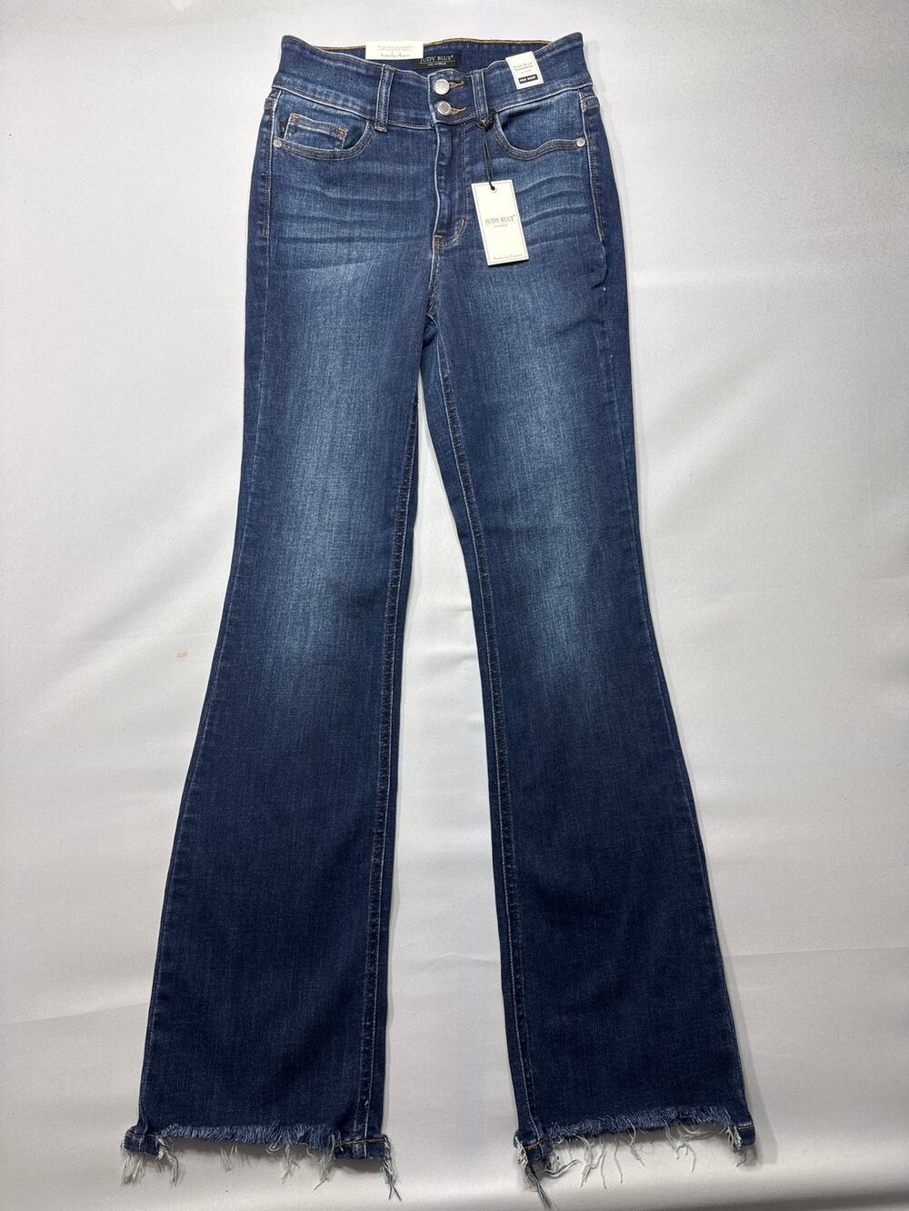 NWT Judy Blue Women's High Waist Bootcut Stretch Blue Jeans - Size 5/27 (26x32) - Picture 1 of 8